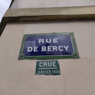 Crue 1910 rue de Bercy