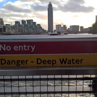 danger deep water