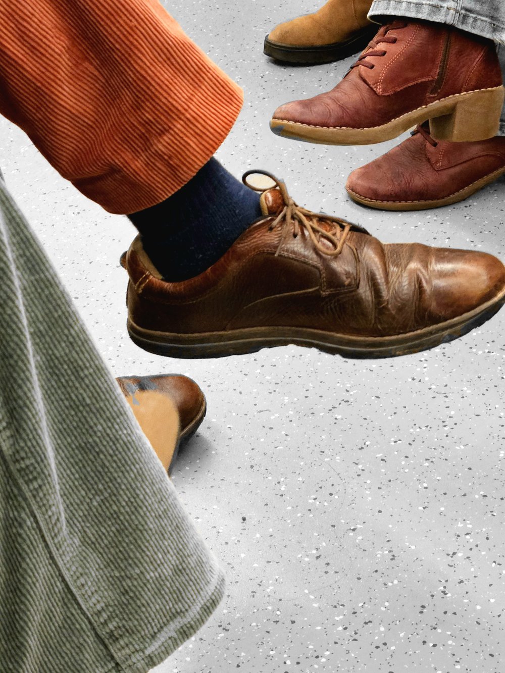 Il y a du pied dans la chaussette !